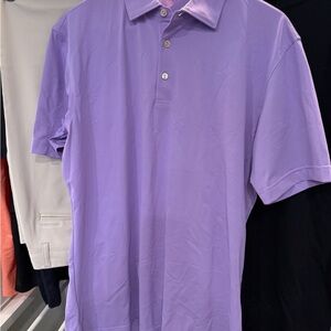 Peter Millar Lavender Polo Shirt
